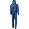 Chemical Protective Coveralls, Disposable, Blue, Polypropylene, Zipper Closure, Chest 40-42", L thumbnail-1