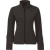 Soft Shell Jacket, Reusable, Women, Black, Polyester, M thumbnail-0