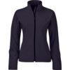 Soft Shell Jacket, Reusable, Women, Navy Blue, Polyester, L thumbnail-0