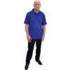 Polo Shirt, Unisex, Royal Blue, Cotton/Polyester, Short Sleeve, S thumbnail-0