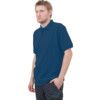 Polo Shirt, Unisex, Navy Blue, Cotton/Polyester, Short Sleeve, L thumbnail-0