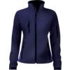 Soft Shell Jacket, Women, Navy Blue, Polyester, 2XL thumbnail-0