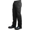 Cargo Trousers, Unisex, Black, Poly-Cotton, Waist 42", Leg 33", Long thumbnail-0