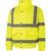 Rip-Stop, Bomber Jacket, Unisex, Yellow, Polyester, 2XL thumbnail-0