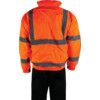 Rip-Stop, Bomber Jacket, Unisex, Orange, Polyester, XL thumbnail-2