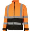 Soft Shell Jacket, Orange/Black, Polyester, M thumbnail-0