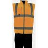 Coat, Orange, Polyester, 2XL thumbnail-4