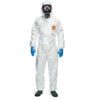 CHZ5, Chemical Protective Coveralls, Disposable, Type 3/4/5/6, White, Laminates, Zipper Closure, Chest 52-54", 2XL thumbnail-2