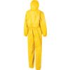 2000 C, Chemical Protective Coveralls, Disposable, Type 3/4/5/6, Yellow, Tychem® 2000 C, Zipper Closure, Chest 40-42", M thumbnail-1