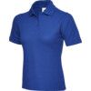 UC106 LADIES POLO SHIRT ROYALBLUE (S-10)(S) thumbnail-0