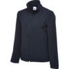 Soft Shell Jacket, Reusable, Men, Navy Blue, Elastane/Polyester, 4XL thumbnail-0