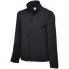 UC612 CLASSIC FULL ZIP SOFT SHEEL JACKET BLACK (4XL) thumbnail-0