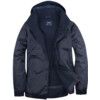 Outdoor Jacket, Reusable, Men, Navy Blue, Polyester, L thumbnail-0