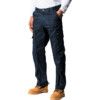 Cargo Trousers, Men, Navy Blue, Poly-Cotton, Waist 42", Regular thumbnail-0