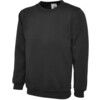 UC511 WOMEN'S SWEATSHIRT BLACK (L) thumbnail-0