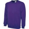 UC511 WOMEN'S SWEATSHIRT PURPLE (XL) thumbnail-0