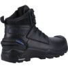 Crusader, Men, Safety Boots, Size 12, Black, Leather Upper, Polyurethane Toe Cap, S7L, EN ISO 20345:2022 thumbnail-1