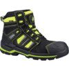 Radiant, Men, Safety Boots, Size 7, Yellow, Full-Grain Nubuck Leather Upper, Thermoplastic Polyurethane Toe Cap, S3, EN ISO 20345:2011 thumbnail-0