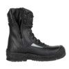 Unisex Safety Boots Size 12, Black, Leather, Wide Fit thumbnail-1