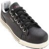 Throw Unisex Safety Trainers, Size 7, Black, Leather Upper, Aluminium Toe Cap, S3, EN ISO 20345:2011 thumbnail-0