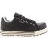 Throw Unisex Safety Trainers, Size 8, Black, Leather Upper, Aluminium Toe Cap, S3, EN ISO 20345:2011 thumbnail-2