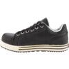 Throw Unisex Safety Trainers, Size 10, Black, Leather Upper, Aluminium Toe Cap, S3, EN ISO 20345:2011 thumbnail-3