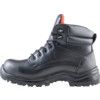 Otter, Unisex Safety Boots Size 10, Black, Leather, Composite Toe Cap, Wide Fit thumbnail-2