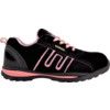 Women's Safety Trainers, Size 6, Black/Pink, Suede Upper, Steel Toe Cap, SB, EN ISO 20345:2004 thumbnail-3