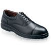 Safety Shoes, Unisex, Black, Leather Upper, Steel Toe Cap, S1, SRC, Size 11 thumbnail-0