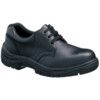 Unisex Metal Safety Shoes, Size 13, Black, Leather Upper, Steel Toe Cap, SBP, EN ISO 20345:2011 thumbnail-0