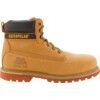 Holton, Mens Safety Boots Size 12, Tan, Leather, Steel Toe Cap thumbnail-1