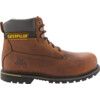 Holton, Mens Safety Boots Size 9, Brown, Leather, Steel Toe Cap thumbnail-2