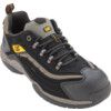 Moor Men's Safety Trainers, Size 7, Black, Leather Upper, Steel Toe Cap, SB, EN ISO 20345:2011 thumbnail-0