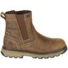 Unisex Safety Boots Size 10, Brown, Leather, Water Resistant thumbnail-0