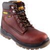 Titanium, Mens Safety Boots Size 9, Brown, Leather, Waterproof, Steel Toe Cap thumbnail-0