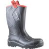 Purofort+, Rigger Boots, Men, Black, Polyurethane Upper, Steel Toe Cap, S5, Size 7 thumbnail-0