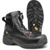 Unisex Safety Boots Size 13, Black, Leather, Composite Toe Cap, ESD thumbnail-0