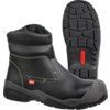 Titan, Mens Safety Boots Size 7, Black, Leather, Water Resistant, Aluminium Toe Cap, Wide Fit thumbnail-0