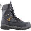 Offroad, Mens Safety Boots Size 7, Black, Leather, Aluminium Toe Cap, ESD, Wide Fit thumbnail-1