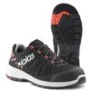 Jalas Zenit Evo Unisex Safety Trainers, Size 2, Black/Red/White, ESD, Textile Upper, Aluminium Toe Cap, S3, EN ISO 20345:2011 thumbnail-0