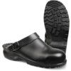 1494 Unisex Metal Clog Safety Shoes, Size 2, Black, Leather Upper, Steel Toe Cap, SB, EN ISO 20345:2011 thumbnail-0