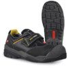 Jalas 1568 Pitstop Unisex Metal Safety Shoes, Size 3, Black, Leather Upper, Steel Toe Cap, S2, EN ISO 20345:2011 thumbnail-0