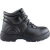 Safety Boots, Size, 9, Black, Leather Upper, Composite Toe Cap thumbnail-1