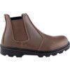 Safety Boots, Size, 6, Brown, Leather Upper, Steel Toe Cap thumbnail-1