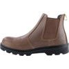 Safety Boots, Size, 12, Brown, Leather Upper, Steel Toe Cap thumbnail-2