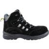 Safety Boots, Size, 4, Black, Leather Upper, Composite Toe Cap thumbnail-1