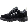 Unisex Safety Trainers, Size 7, Black, Suede Leather Upper, Steel Toe Cap, S1P, EN ISO 20345:2011 thumbnail-2