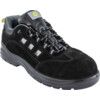 Unisex Safety Trainers, Size 7, Black, Suede Leather Upper, Composite Toe Cap, S1P, EN ISO 20345:2011 thumbnail-0