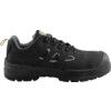 TMF Unisex Safety Trainers, Size 5, Black, Leather Upper, Composite Toe Cap, S3, EN ISO 20345:2011 thumbnail-1