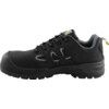 TMF Unisex Safety Trainers, Size 11, Black, Leather Upper, Composite Toe Cap, S3, EN ISO 20345:2011 thumbnail-2